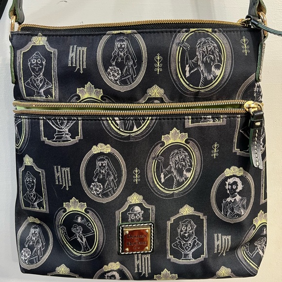 Dooney & Bourke Disney World Haunted Mansion Nylon Crossbody Bag - Picture 1 of 6